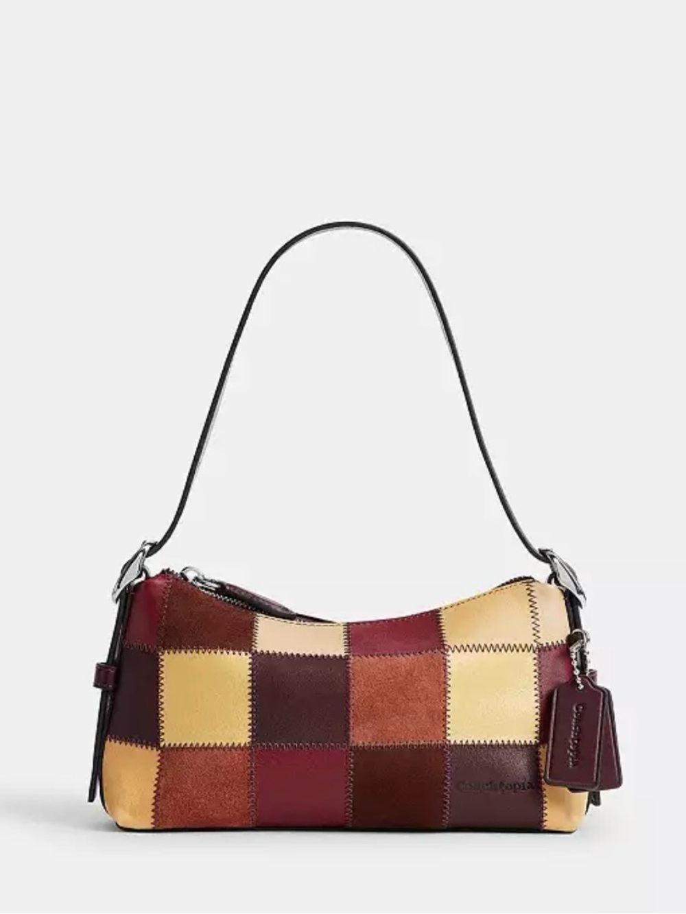 Coachtopia Alter/Ego Small Slouchy Shoulder Bag red Orange